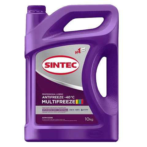 Охлаждающие жидкости Sintec